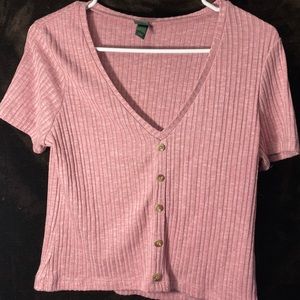 Pink Wild Fable Crop Top | Size L